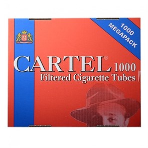 Сигаретные гильзы Cartel  15мм фитльтр ( CARTEL - 15 MM ) 1000шт