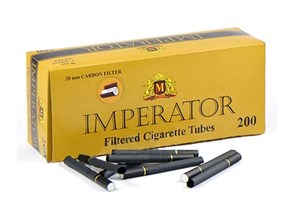 Сигаретные гильз IMPERATOR - CARBON FILTER 20 мм угольный фильтр