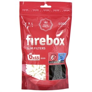 Фильтры для самокруток FireBox Slim  6*15мм