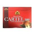 Сигаретные гильзы CARTEL - LONG FILTER фитльтр 20мм  500шт - фото 4537